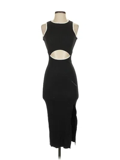Pre-owned Unbranded Cocktail Dress In Black