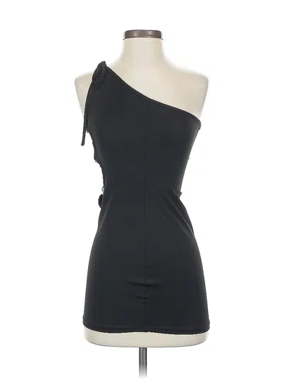 Pre-owned Unbranded Cocktail Dress In Black