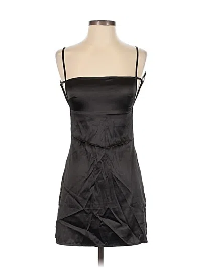 Pre-owned Unbranded Cocktail Dress In Black