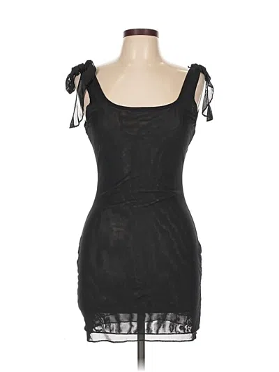 Pre-owned Unbranded Cocktail Dress In Black