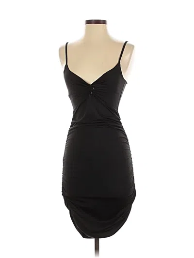 Pre-owned Unbranded Cocktail Dress In Black
