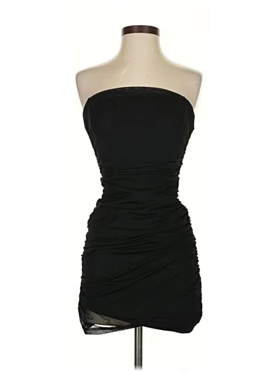 Pre-owned Unbranded Cocktail Dress In Black