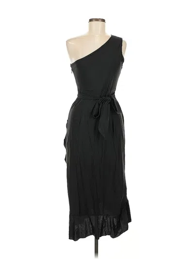 Pre-owned Unbranded Cocktail Dress In Black