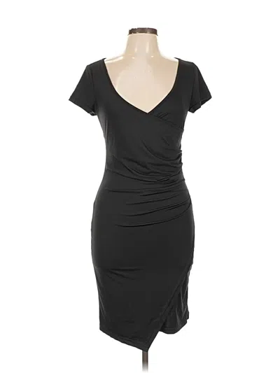 Pre-owned Unbranded Cocktail Dress In Black