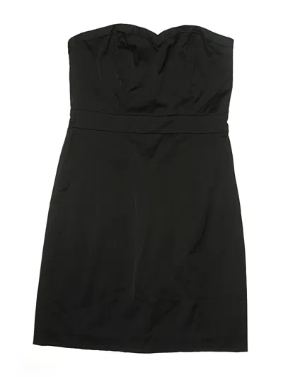 Pre-owned Unbranded Cocktail Dress In Black