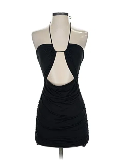 Pre-owned Unbranded Cocktail Dress In Black