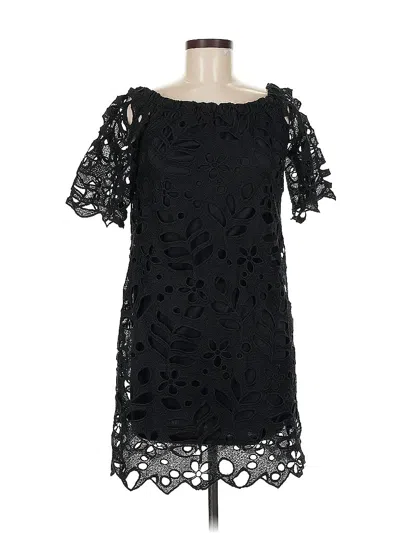 Pre-owned Unbranded Cocktail Dress In Black