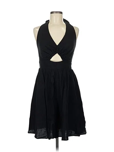 Pre-owned Unbranded Cocktail Dress In Black