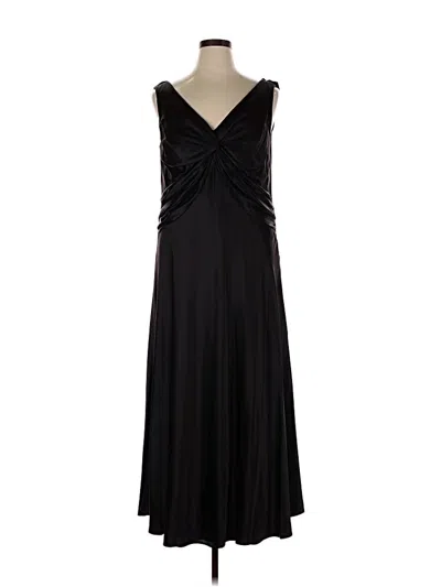 Pre-owned Unbranded Cocktail Dress In Black