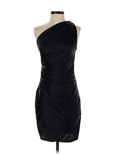 Pre-owned Unbranded Cocktail Dress In Black