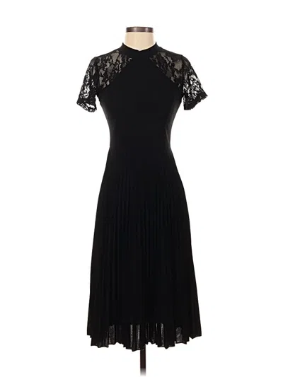 Pre-owned Unbranded Cocktail Dress In Black