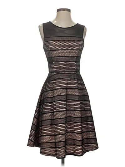 Pre-owned Unbranded Cocktail Dress In Black