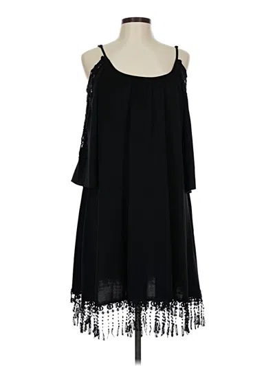 Pre-owned Unbranded Cocktail Dress In Black
