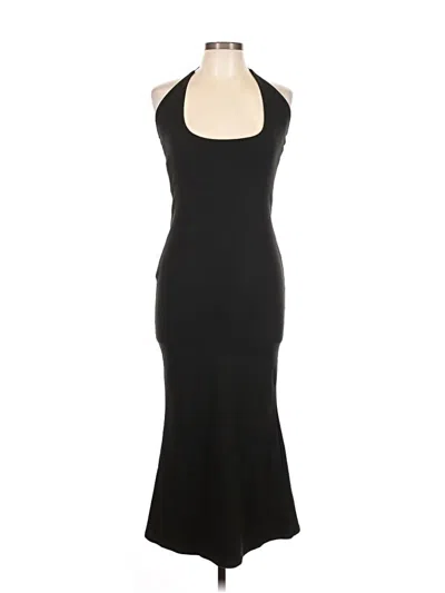 Pre-owned Unbranded Cocktail Dress In Black