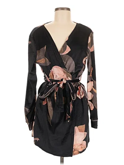 Pre-owned Unbranded Cocktail Dress In Black