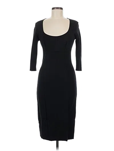 Pre-owned Unbranded Cocktail Dress In Black