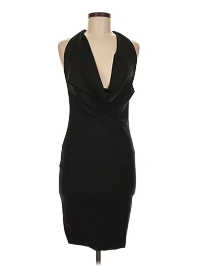 Pre-owned Unbranded Cocktail Dress In Black