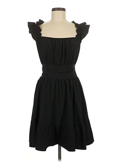 Pre-owned Unbranded Cocktail Dress In Black