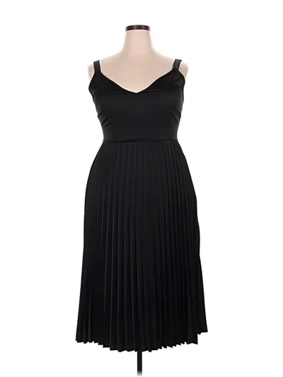 Pre-owned Unbranded Cocktail Dress In Black
