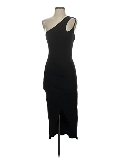 Pre-owned Unbranded Cocktail Dress In Black