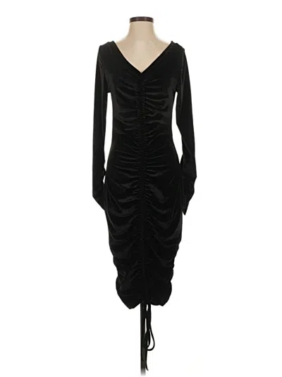Pre-owned Unbranded Cocktail Dress In Black