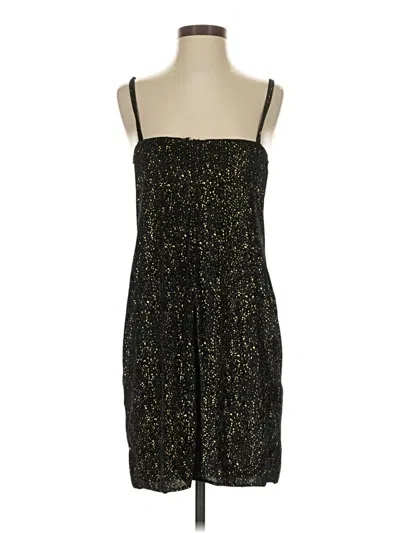 Pre-owned Unbranded Cocktail Dress In Black