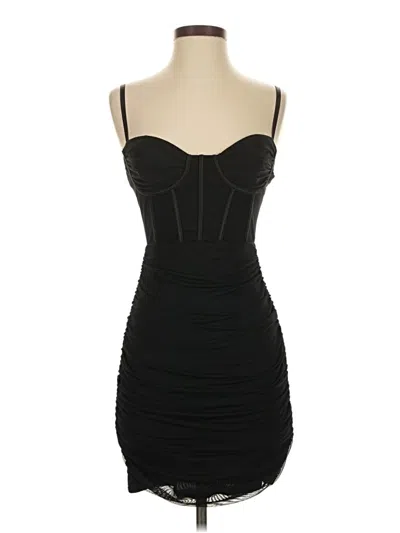 Pre-owned Unbranded Cocktail Dress In Black