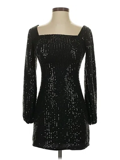 Pre-owned Unbranded Cocktail Dress In Black