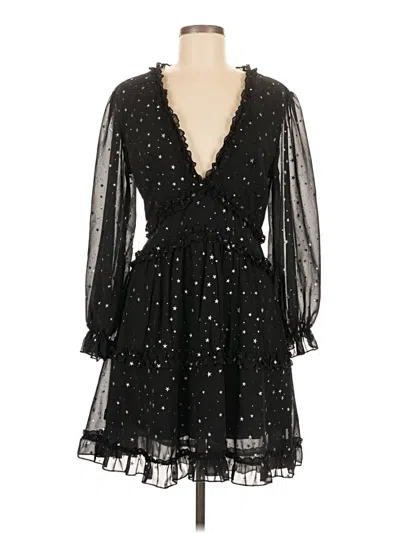 Pre-owned Unbranded Cocktail Dress In Black