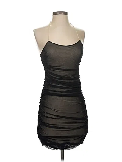Pre-owned Unbranded Cocktail Dress In Black