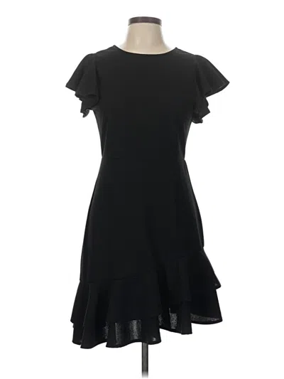 Pre-owned Unbranded Cocktail Dress In Black