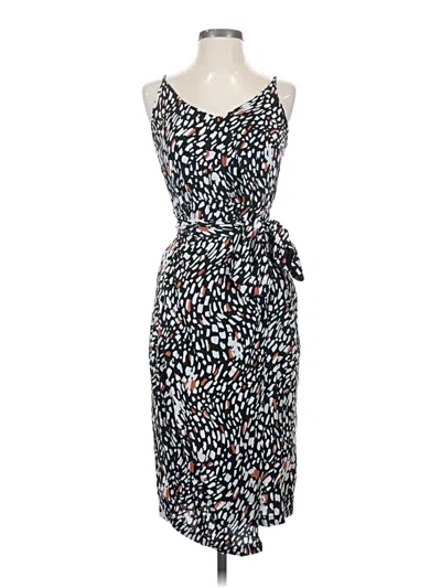 Pre-owned Unbranded Cocktail Dress In Black