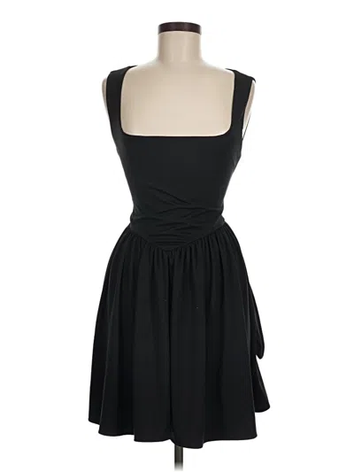 Pre-owned Unbranded Cocktail Dress In Black