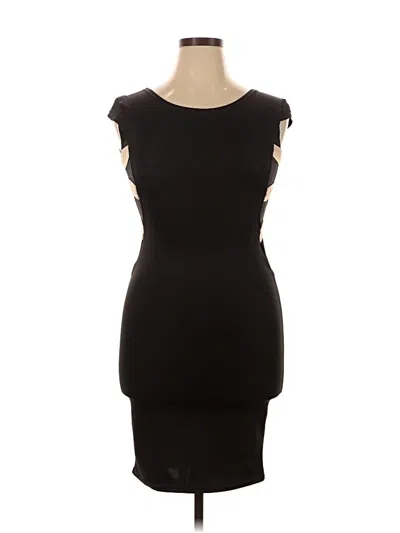 Pre-owned Unbranded Cocktail Dress In Black