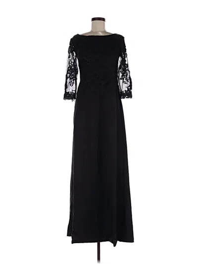 Pre-owned Unbranded Cocktail Dress In Black