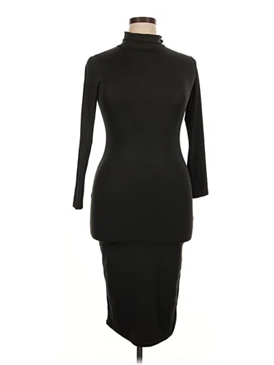 Pre-owned Unbranded Cocktail Dress In Black