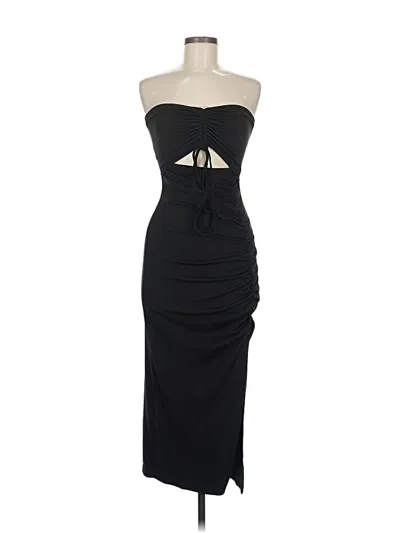Pre-owned Unbranded Cocktail Dress In Black