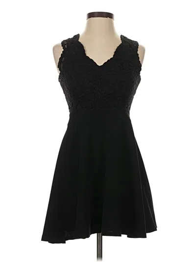 Pre-owned Unbranded Cocktail Dress In Black