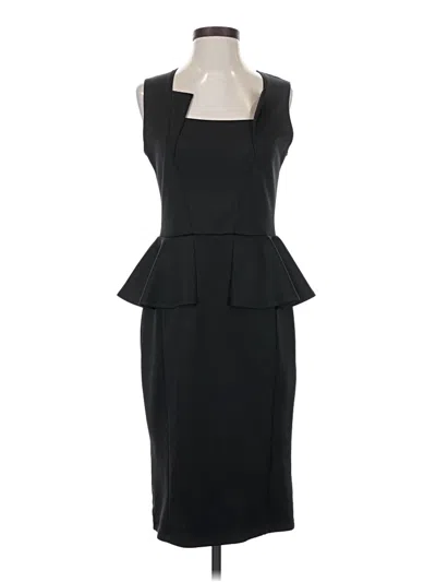 Pre-owned Unbranded Cocktail Dress In Black