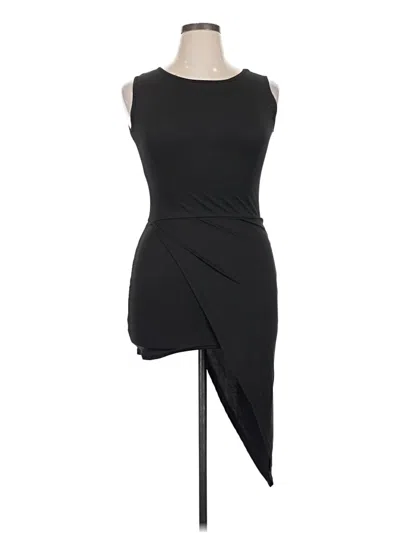 Pre-owned Unbranded Cocktail Dress In Black