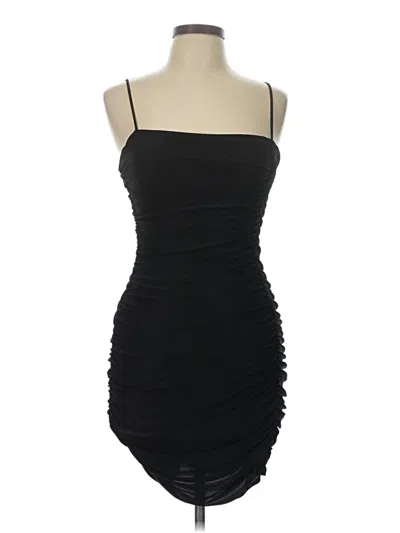Pre-owned Unbranded Cocktail Dress In Black