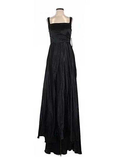 Pre-owned Unbranded Cocktail Dress In Black