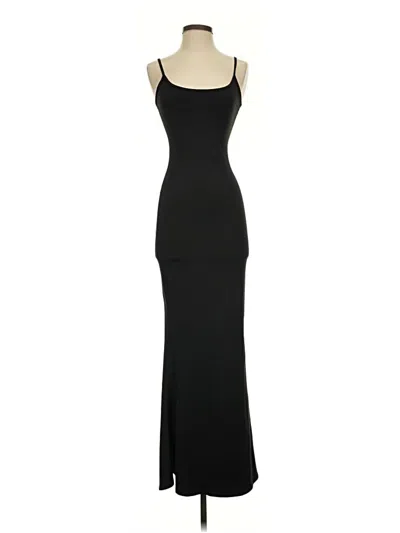 Pre-owned Unbranded Cocktail Dress In Black