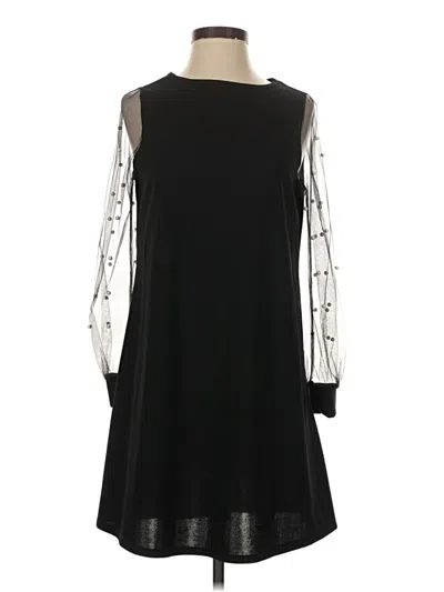 Pre-owned Unbranded Cocktail Dress In Black