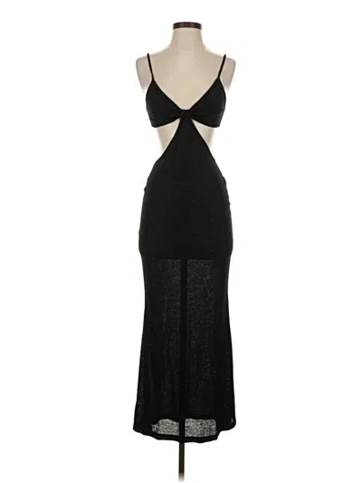 Pre-owned Unbranded Cocktail Dress In Black