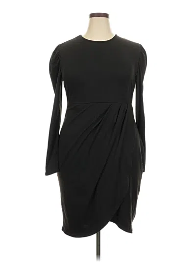 Pre-owned Unbranded Cocktail Dress In Black