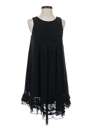 Pre-owned Unbranded Cocktail Dress In Black