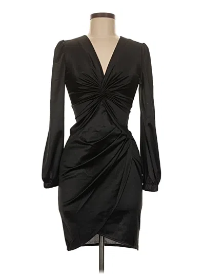 Pre-owned Unbranded Cocktail Dress In Black
