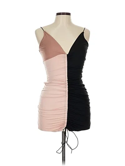 Pre-owned Unbranded Cocktail Dress In Black