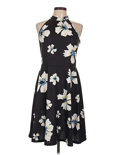 Pre-owned Unbranded Cocktail Dress In Black